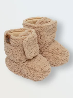 Пинетки из шерпы Teddy, Сливочный