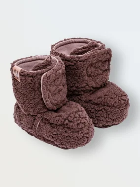 Пинетки из шерпы Teddy, Шоколад
