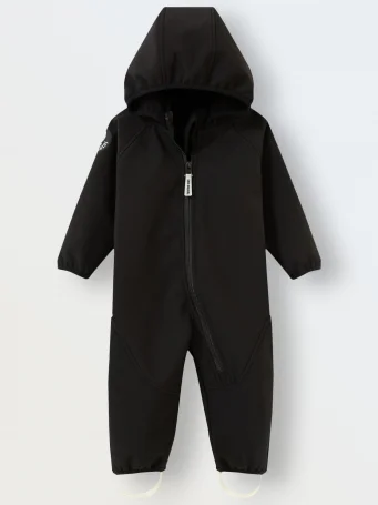 Комбинезон демисезонный Softshell, Чёрный