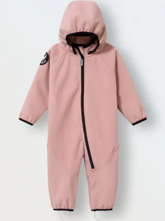 Комбинезон демисезонный Softshell, Пудра