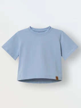 Комплект из 3 футболок, Белый/голубой/бежевый