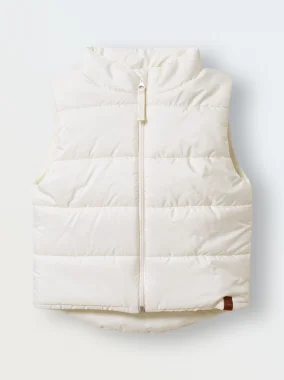 Демисезонный жилет "Warm", Экрю