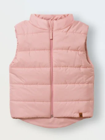 Демисезонный жилет "Warm", Пудра