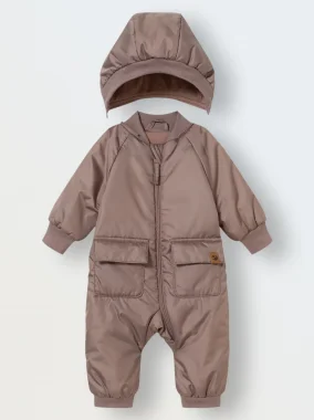 Демисезонный комбинезон Bloom, Тёплый шоколад