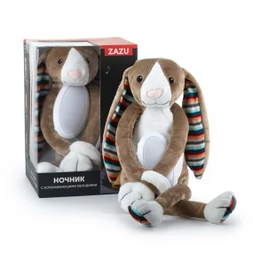 Ночник с успокаивающими мелодиями ZAZU. Кролик Бо (BO). 1+.