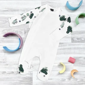 Комбинезон Mjölk Sleep and Play Лягушки, с рукавом реглан