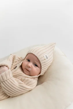 Комплект 3в1 лапша из орган. хлопка, Бежевый