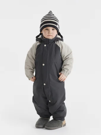Комбинезон зимний Leokid Color Block (Asphalt)