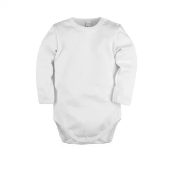 Боди с длинным рукавом "Basic" белый