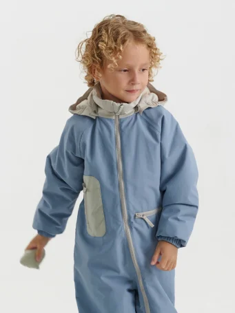 Демисезонный комбинезон Leokid Color Kit "Blue Swell"