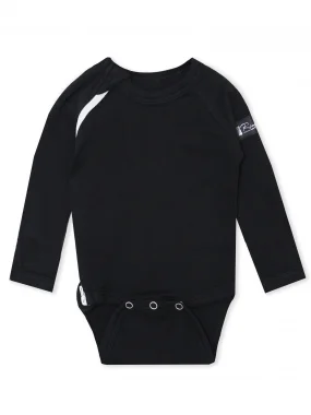 Боди на молнии с длинным рукавом RinaAmari, Чёрный