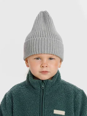 Вязаная шапка Leokid Beanie (Ash Gray)
