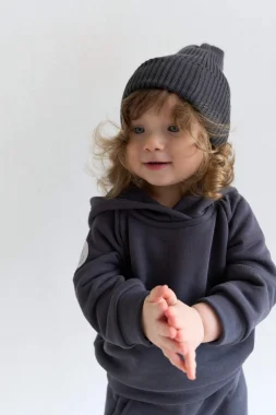  Комплект худи и джоггеры, графит