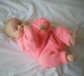 Вязаный комбинезон Woolly, Роза