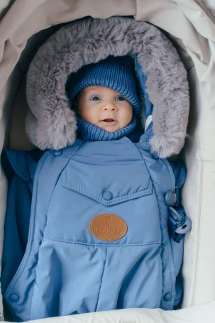 Комбинезон-трансформер "БОНЯ", Пыльно-синий