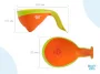Ковш детский для купания малышей Flipper от ROXY-KIDS с мягким краем, цвет оранжевый