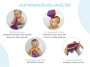 Ковш детский для купания малышей Flipper от ROXY-KIDS с мягким краем, цвет фиолетовый