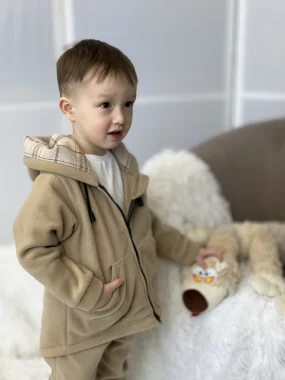 Флисовый костюм RinaAmari, Светлый кофе