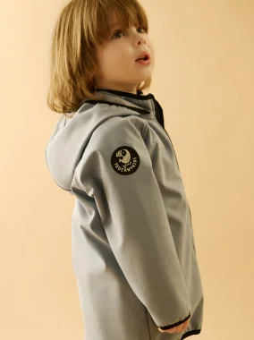 Куртка демисезонная Softshell, Серо-голубой