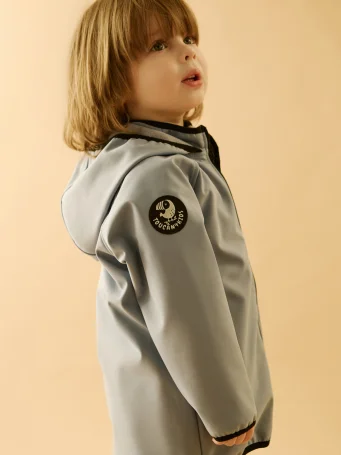 Куртка демисезонная Softshell, Серо-голубой