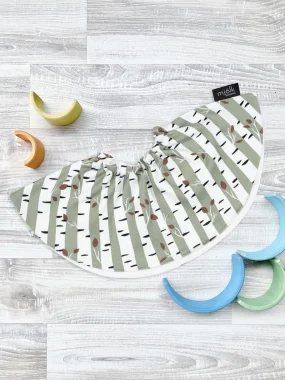 Двусторонний нагрудник Mjölk Birch Trees