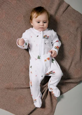 Слип на молнии в рубчик, Снежные забавы