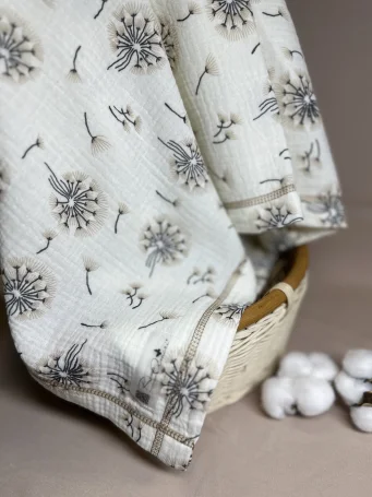 Муслиновая пеленка Летящие Мечты 90*130 (+/-5 см)