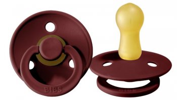 Соска-пустышка BIBS Colour Wine 0-6 месяцев