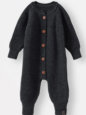 Вязаный комбинезон Woolly, Графит