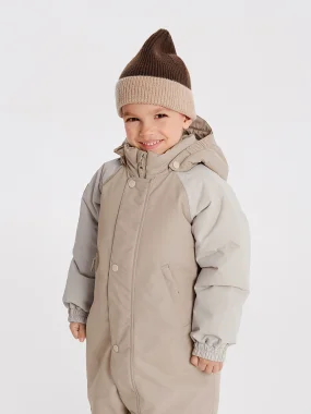 Зимний комбинезон Leokid Color Block “Cashew”