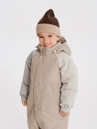 Зимний комбинезон Leokid Color Block “Cashew”