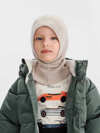 Шапка вязаная Itri Sand Shell