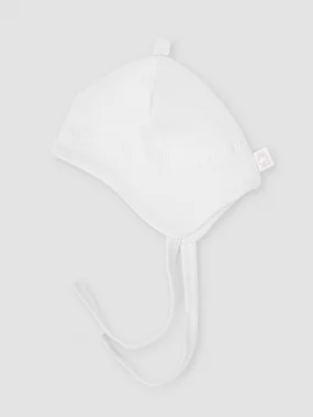 Шапочка на завязках "Молочные берега"