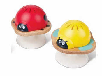 Музыкальная погремушка "Бабочка, пчела, божья коровка"