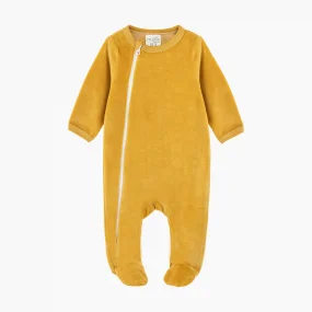 Велюровый комбинезон Mjölk Mustard