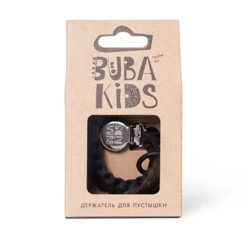 Держатель плетёный BUBA KIDS, Чёрный