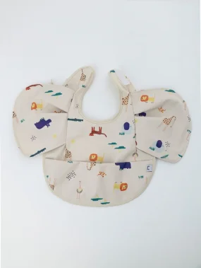 Нагрудник детский непромокаемый (zoo) 