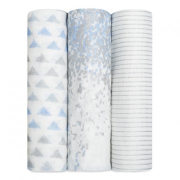 Бамбуковые пеленки Metallic Blue Moon Birch 3 шт