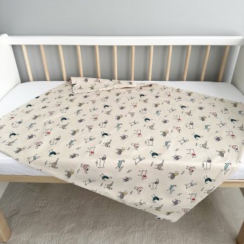 Пододеяльник Babyshowroom, "Таксы"