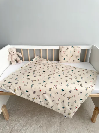 Пододеяльник Babyshowroom, "Таксы"