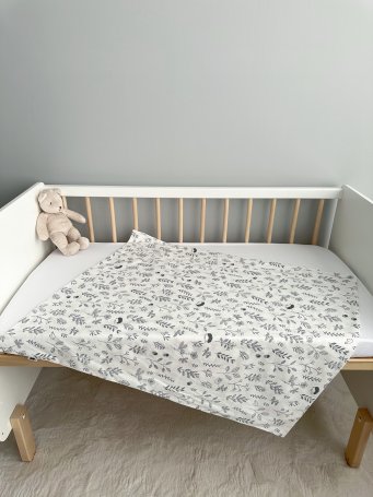 Пододеяльник Babyshowroom, "Ёжики"