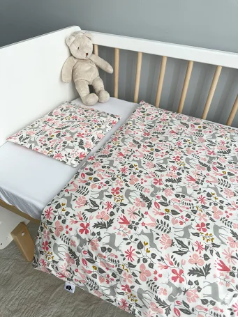 Комплект в кроватку Babyshowroom, 4 пр., "Олени"
