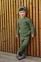 Детский костюм Лапша из орган. хлопка, Оливковый