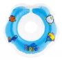 Круг для новорожденных и малышей надувной на шею Flipper, цвет голубой