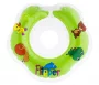 Круг для новорожденных и малышей надувной на шею Flipper, цвет зеленый