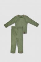 Детский костюм Лапша из 100% органического хлопка, Оливковый