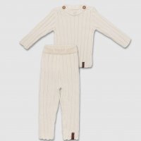Детский костюм Лапша из 100% органического хлопка, Молочный