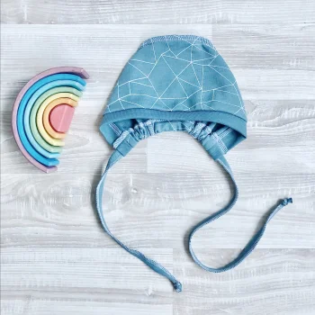 Утеплённый чепчик Mjölk Blue Ice
