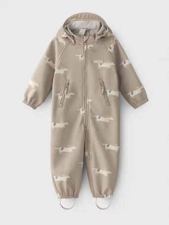 Комбинезон Leokid Softshell Lilo (Beige Woof)