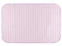 Клеенка подкладная с ПВХ-покрытием ROXY-KIDS 68х100 см, цвет сиреневые зигзаги
